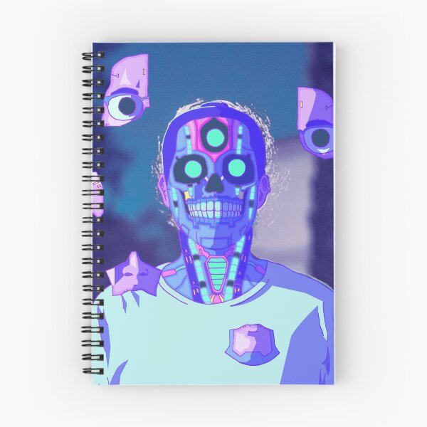 Item preview, Three-eyed cyberskull designed and sold by Giordano Bruno Vela.