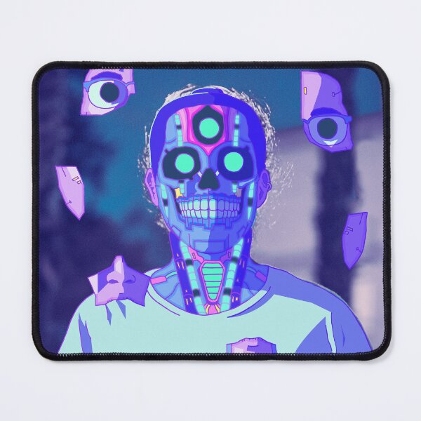 Item preview, Three-eyed cyberskull designed and sold by Giordano Bruno Vela.