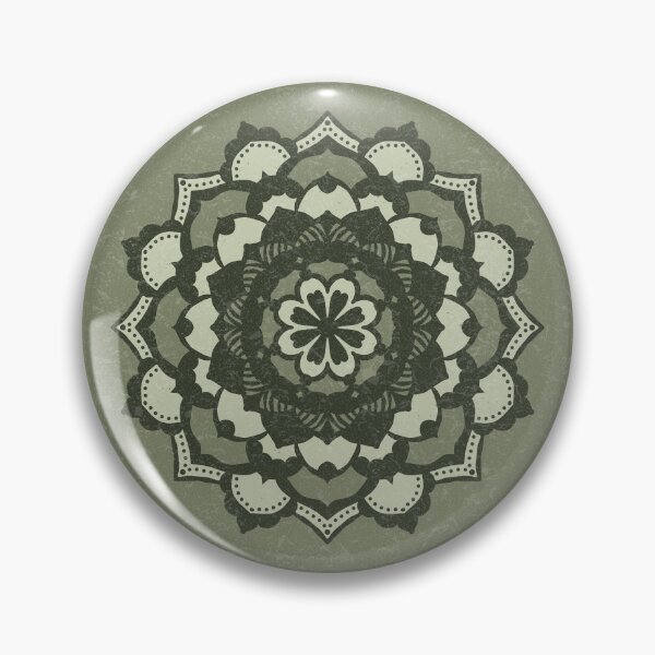 Item preview, Deva Mandala - Sage, Pine, Tea designed and sold by Irene Estelle.