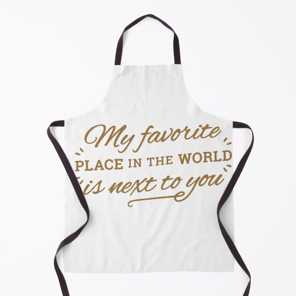 Item preview, My favourite place in the world is next to you text designed and sold by Anisha Vaz.