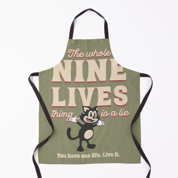 Item preview, No Nine Lives designed and sold by Safarichic.