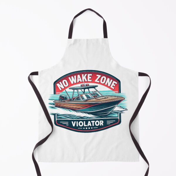 Item preview, Motorboat: No Wake Zone Violator designed and sold by Dungeon-Depot.