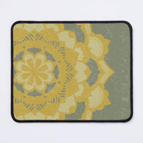 Item preview, Deva Mandala - Sage, Saffron, Gold designed and sold by Irene Estelle.