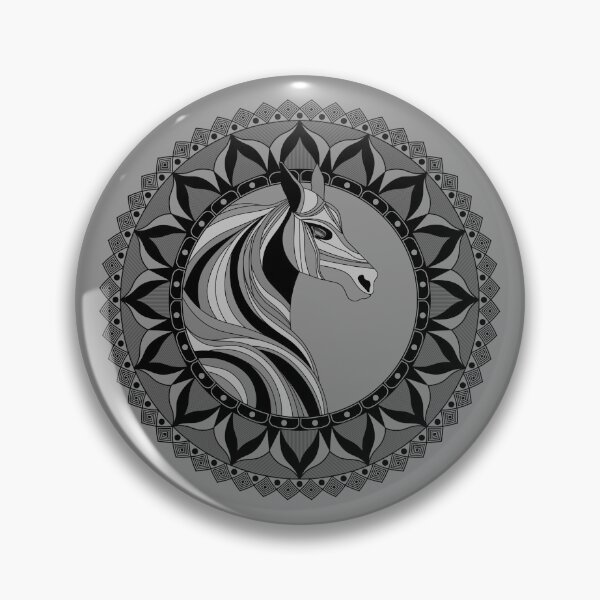 Item preview, Horse Mandala With No BG designed and sold by GlobalMandala.