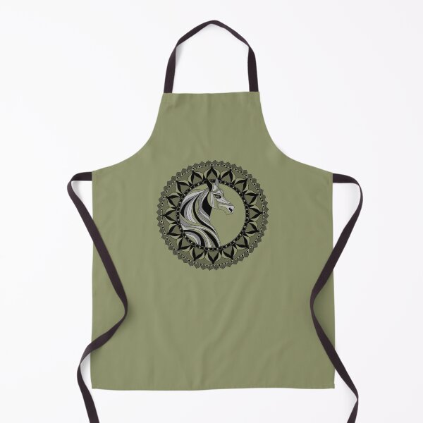 Item preview, Horse Mandala With No BG designed and sold by GlobalMandala.