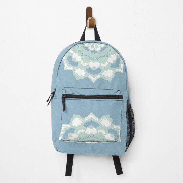 Item preview, Deva Mandala - Sky, Mint, Snow designed and sold by Irene Estelle.