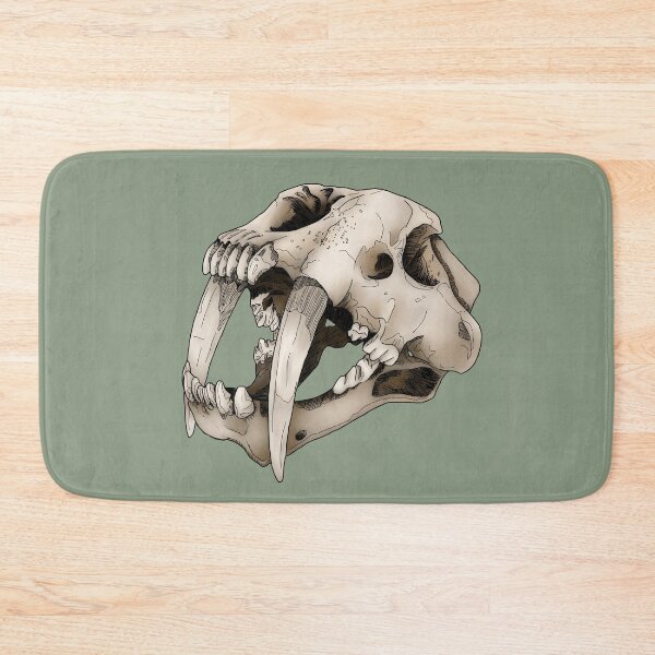 Item preview, Saber-Toothed Cat Skull designed and sold by Moon Dog Art.