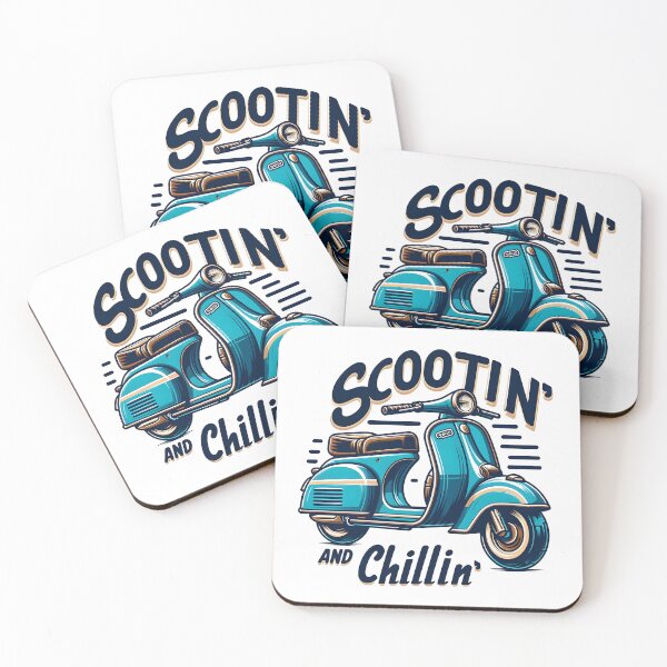 Item preview, Motor Scooter: Scootin' and Chillin' designed and sold by Dungeon-Depot.