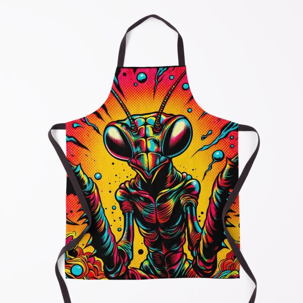 Item preview, Trippy Psychedelic Praying Mantis Dude designed and sold by AIPixelMaster.