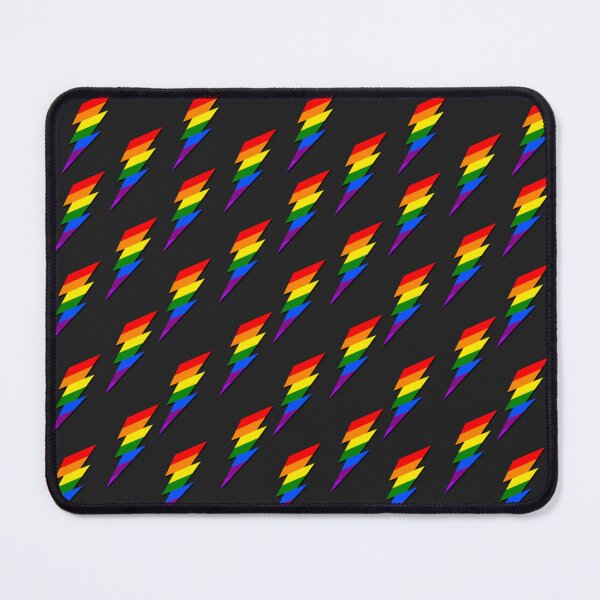 Item preview, Rainbow Pride Lightning Bolt designed and sold by mvelas17.