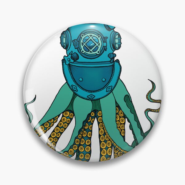 Item preview, Octopus Superhero designed and sold by Kati-ART.