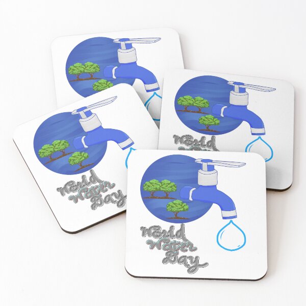Item preview, World Water Day - Water is Life concept. designed and sold by MigWhimsy.