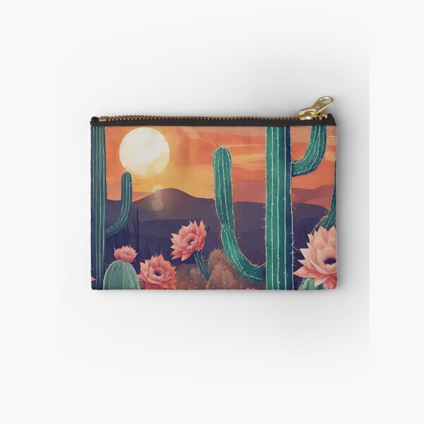 Item preview, Serenidad al atardecer en el Oasis de Cactus designed and sold by Mozyden.