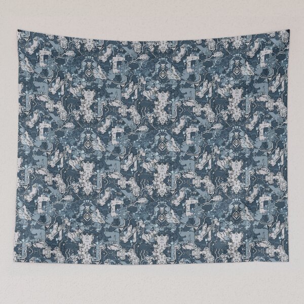 Item preview, Cold Future Camo designed and sold by memedream.