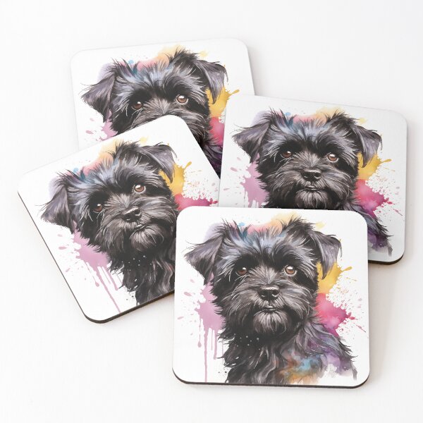 Item preview, Affenpinscher designed and sold by Moth & Antler Media.