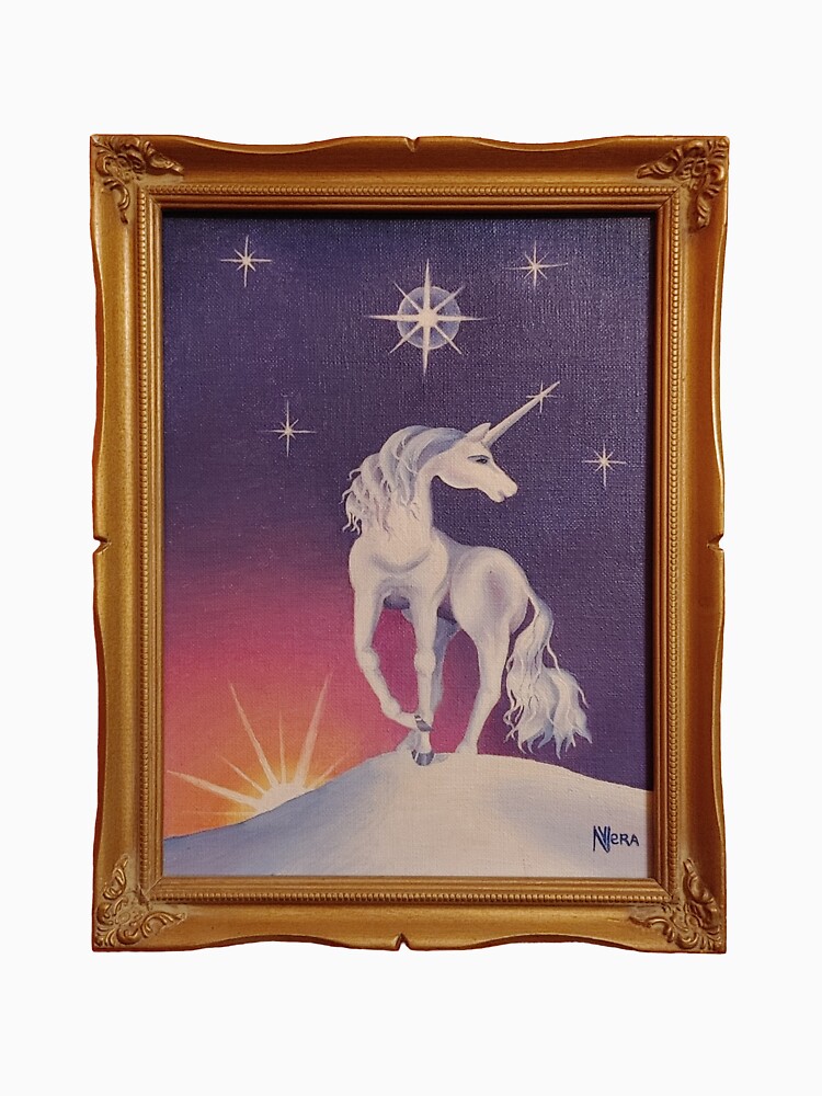 Thumbnail 7 of 7, Classic T-Shirt, Ice Unicorn designed and sold by AtlantisGrail.