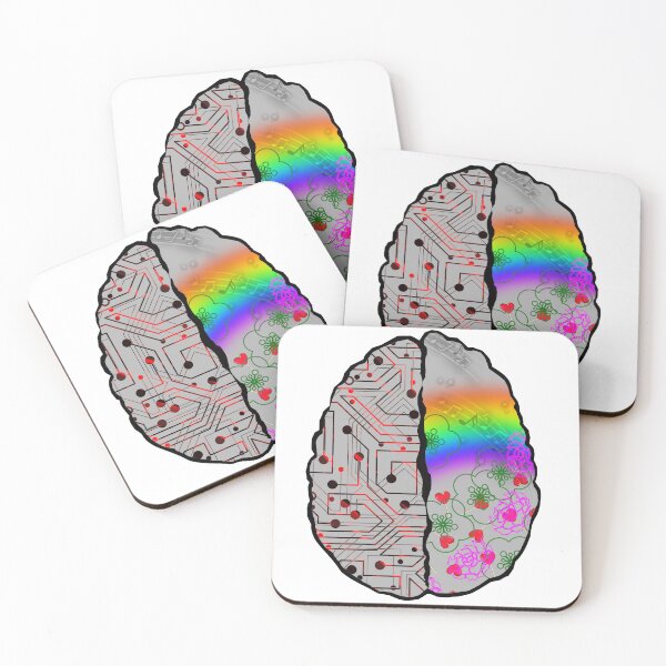 Item preview, 2 sides of a brain designed and sold by itm1010.