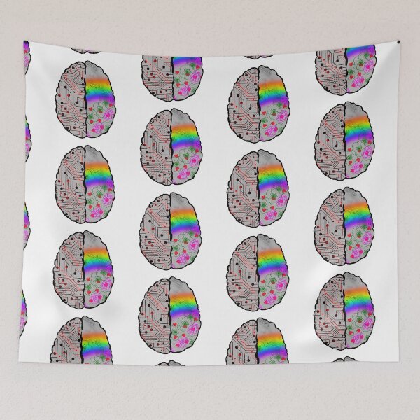 Item preview, 2 sides of a brain designed and sold by itm1010.