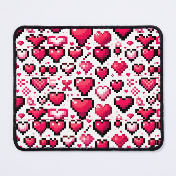 Item preview, Corazones de San Valentín en Pixels-2 designed and sold by fabinthelab.