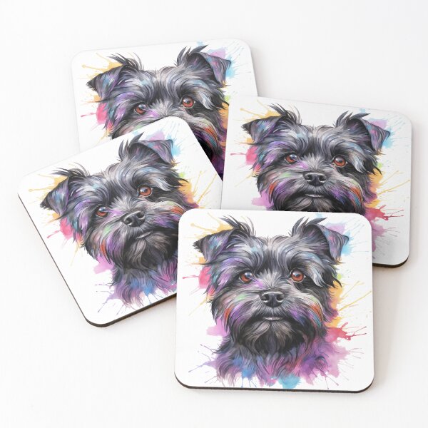Item preview, Affenpinscher designed and sold by Moth & Antler Media.