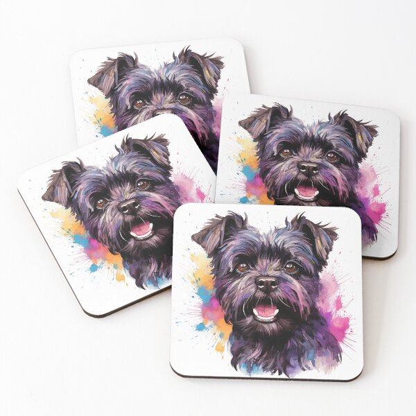 Item preview, Affenpinscher designed and sold by Moth & Antler Media.