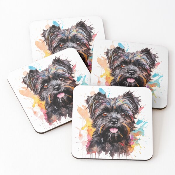 Item preview, Affenpinscher designed and sold by Moth & Antler Media.
