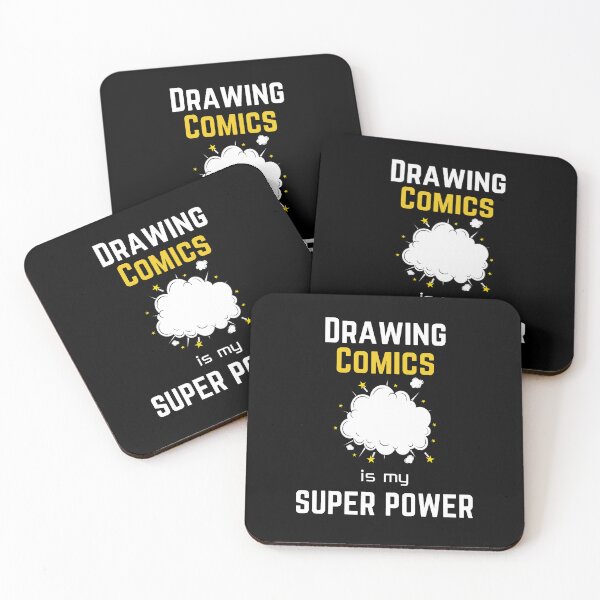 Item preview, Drawing comics | Drawing comics is my superpower designed and sold by annoying-shirts.