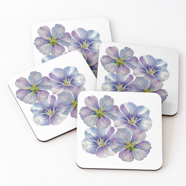 Item preview, Little Purple Flowers designed and sold by WANBASTEN.