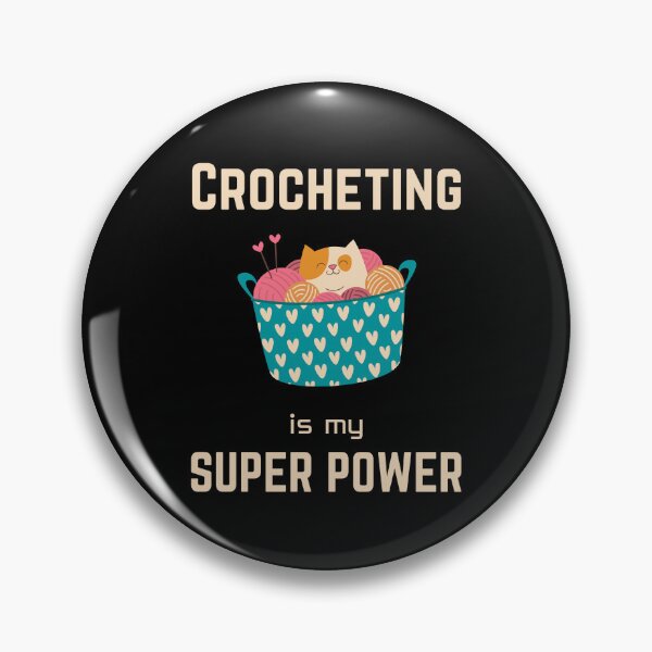 Item preview, Crocheting | Crocheting is my superpower designed and sold by annoying-shirts.