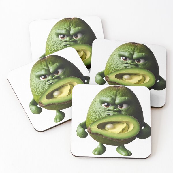 Item preview, Grumpy avocado refusing to become guacamole designed and sold by tetisola.