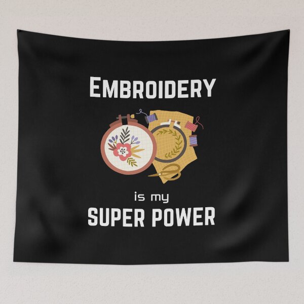Item preview, Embroidery | Embroidery is my superpower designed and sold by annoying-shirts.