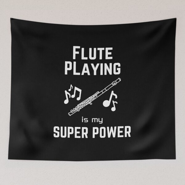 Item preview, Flute playing | flute player | Flute playing is my superpower designed and sold by annoying-shirts.