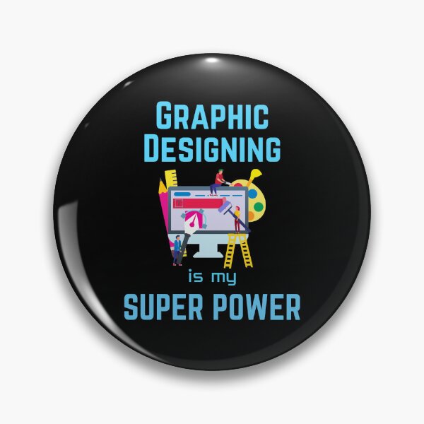 Item preview, Graphic Designer | Graphic Designing is my superpower designed and sold by annoying-shirts.