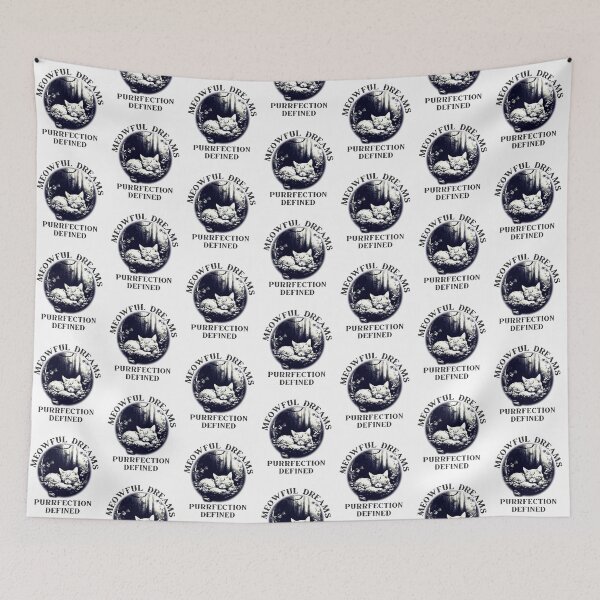 Item preview, Meowful dreams Cats designed and sold by Taans-Creation.