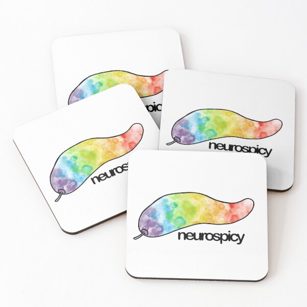 Item preview, Neurospicy rainbow pepper designed and sold by lu-lu.