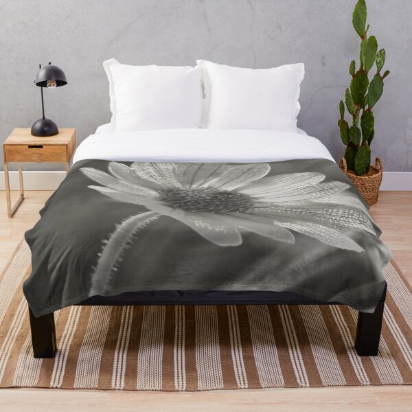 Artikelvorschau, Monochromes Blumenmuster entworfen und verkauft von MakeInShop.