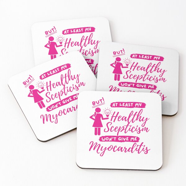 Item preview, At least my healthy scepticism won't give me myocarditis for women designed and sold by Lady-Frost.