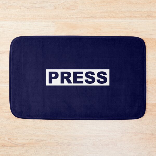 Item preview, Press Logo (Inspired by Palestinian Journalist Motaz Azaiza) designed and sold by WeSellMerch.
