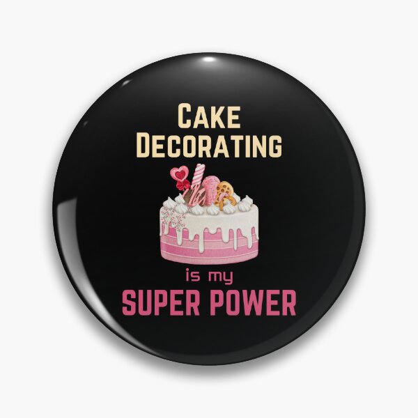 Item preview, Cake Decorating | Cake Decorating is my superpower | Cake Decorator designed and sold by annoying-shirts.