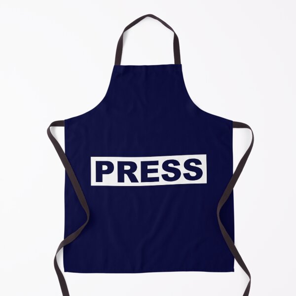 Item preview, Press Logo (Inspired by Palestinian Journalist Motaz Azaiza) designed and sold by WeSellMerch.