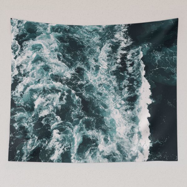 Item preview, The Mighty Blue Ocean designed and sold by Vector Scout Lab.