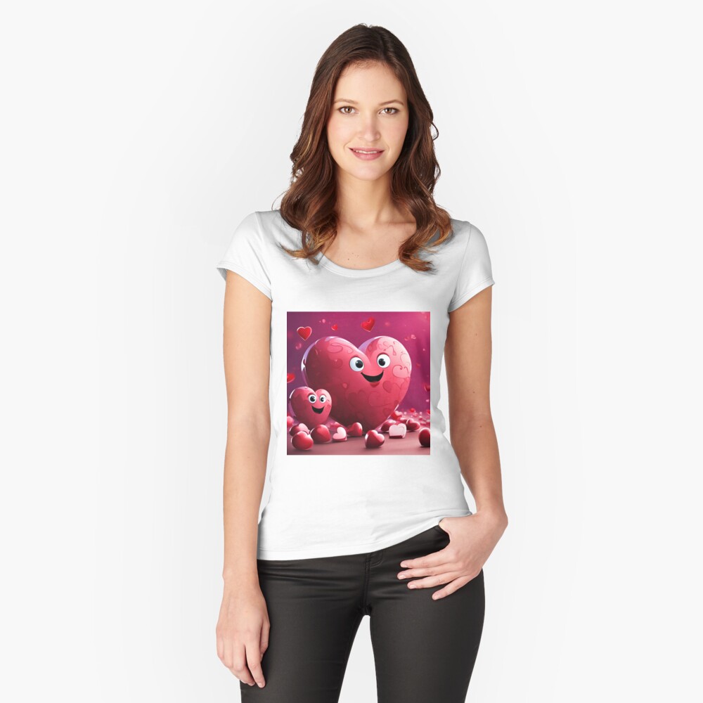 Item preview, Fitted Scoop T-Shirt designed and sold by starchim01.