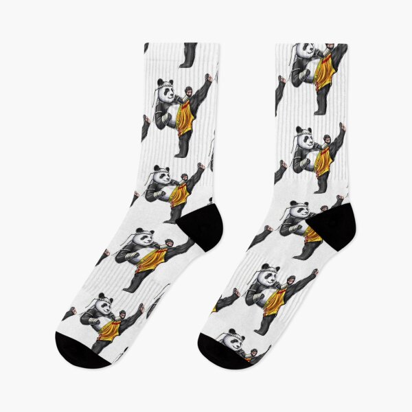 Item preview, Panda Muay Thai Fighter designed and sold by underheaven.