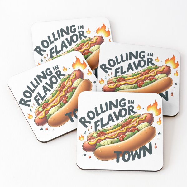 Item preview, Hotdog: Rolling in flavor town designed and sold by Dungeon-Depot.