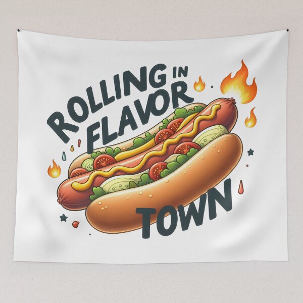 Item preview, Hotdog: Rolling in flavor town designed and sold by Dungeon-Depot.