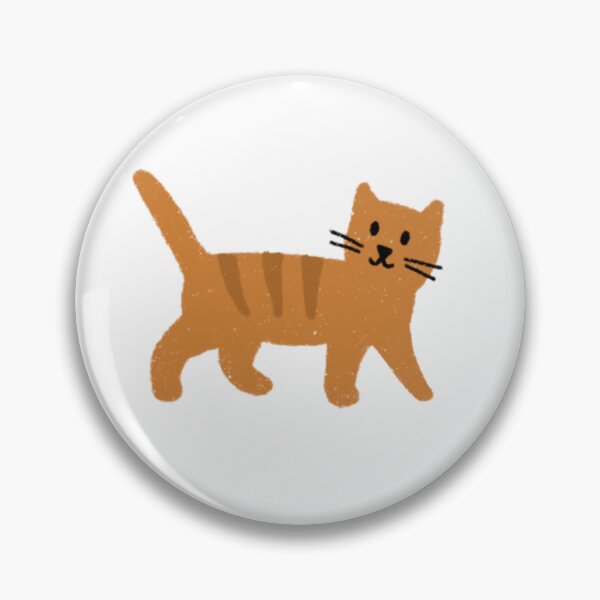Item preview, Orange cat designed and sold by Aditi Gogate.