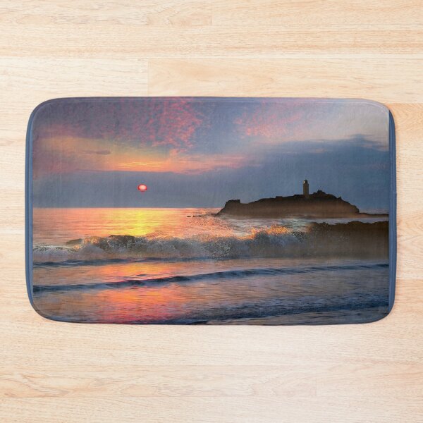 Item preview, Godrevy Lighthouse Sunset designed and sold by Alisonchambers2.