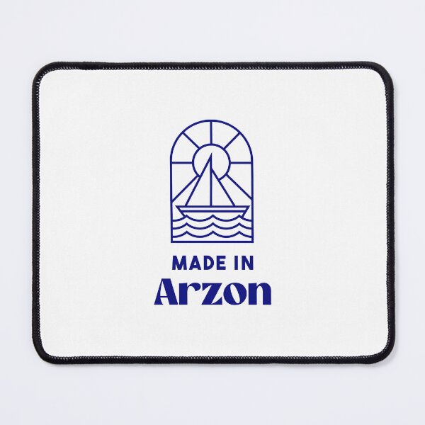 Item preview, Made in Arzon - Brittany Morbihan 56 Sea Beach Holidays designed and sold by Burning Dog.