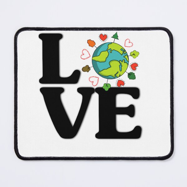 Item preview, Love Planet Earth designed and sold by Funky Fibers.