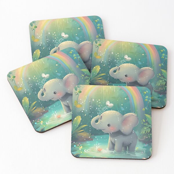 Item preview, Playful Elephant Parade designed and sold by cute-animals99.